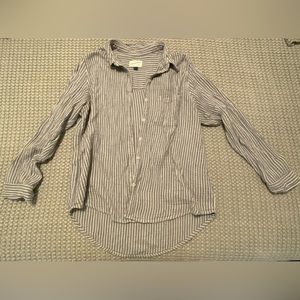 Universal threads, large, grey striped